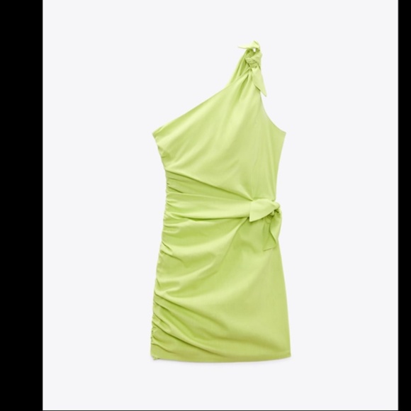 💚ASYMMETRIC MINI DRESS - Picture 8 of 9